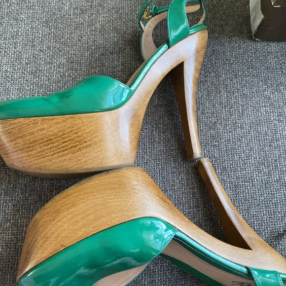 Classic Green Gucci Pumps High Heels - Picture 6 of 13